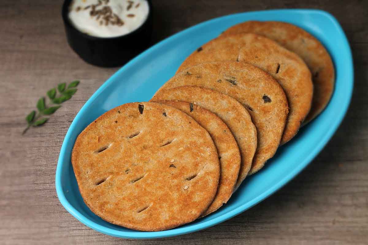 Roasted Salt Free Bajra Bhakri 200 Gm