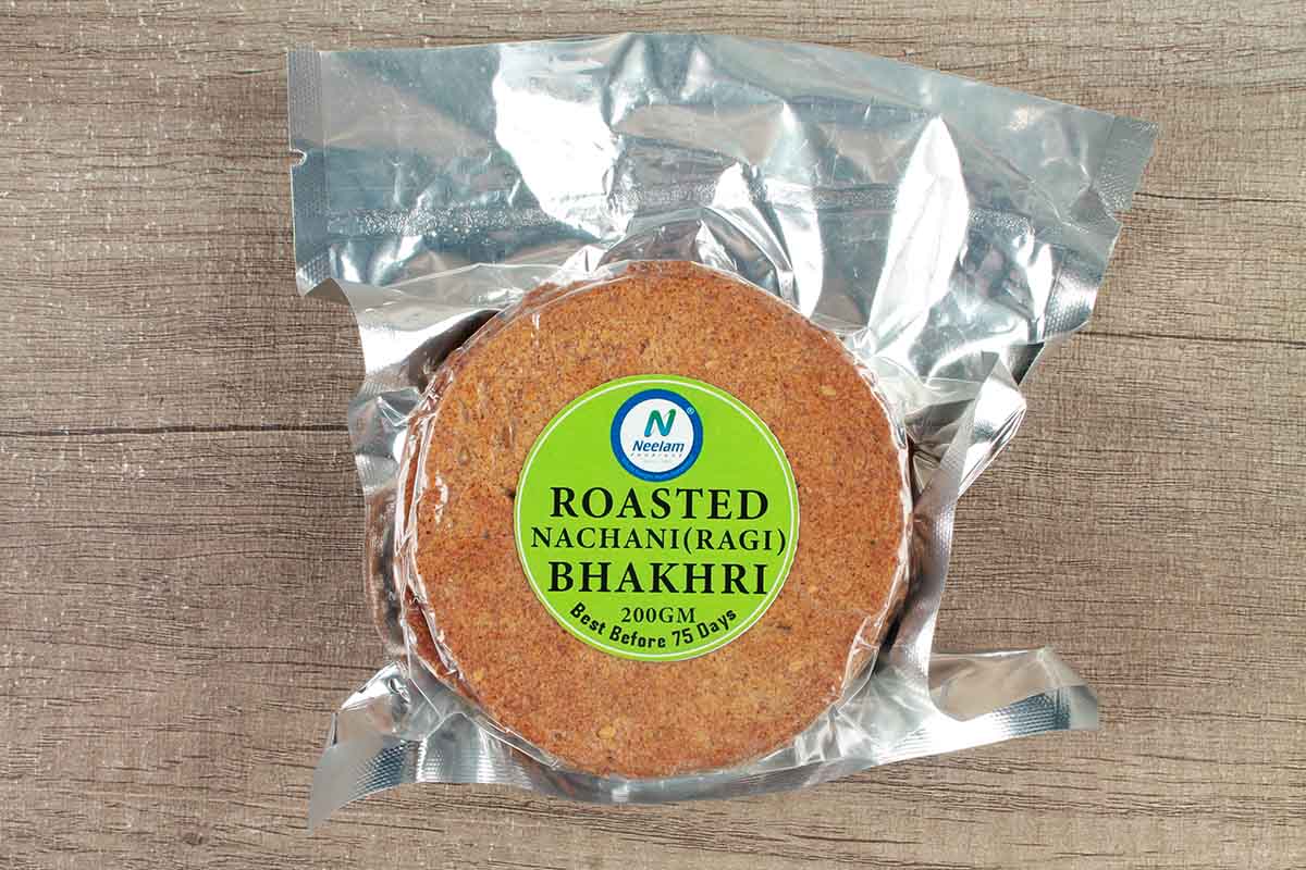 Roasted Nachani ( Ragi ) Bhakri 200 Gm