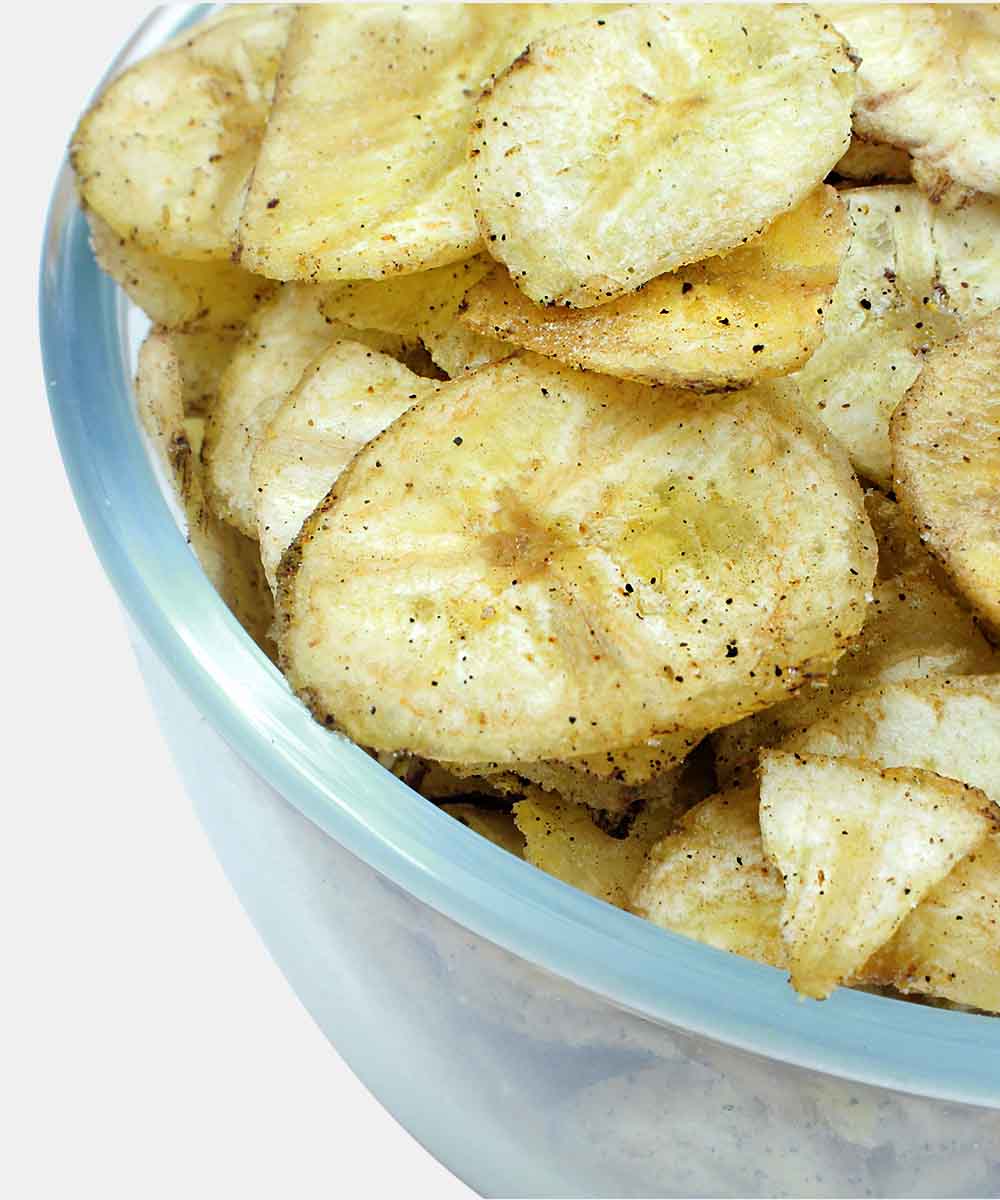 Extra Thin Banana Chips Black Pepper 200 Gm