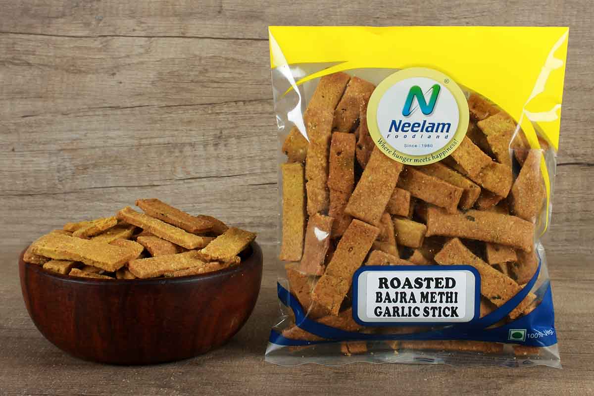 Roasted Bajra Methi Garlic Stick 200 Gm