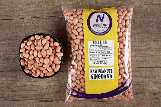 Raw Peanuts Singdana / Kacha Shindana 500 Gm