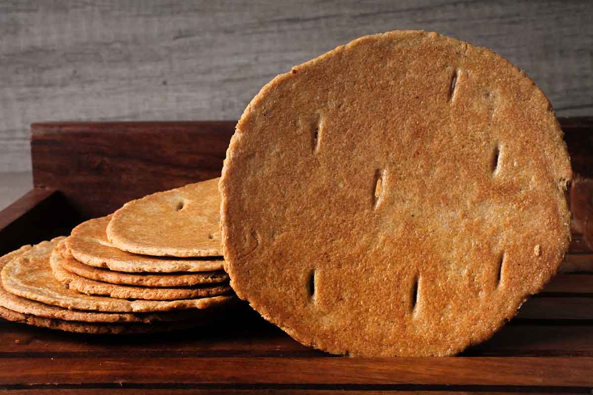 Roasted Pav Bhaji Bhakri 200 Gm