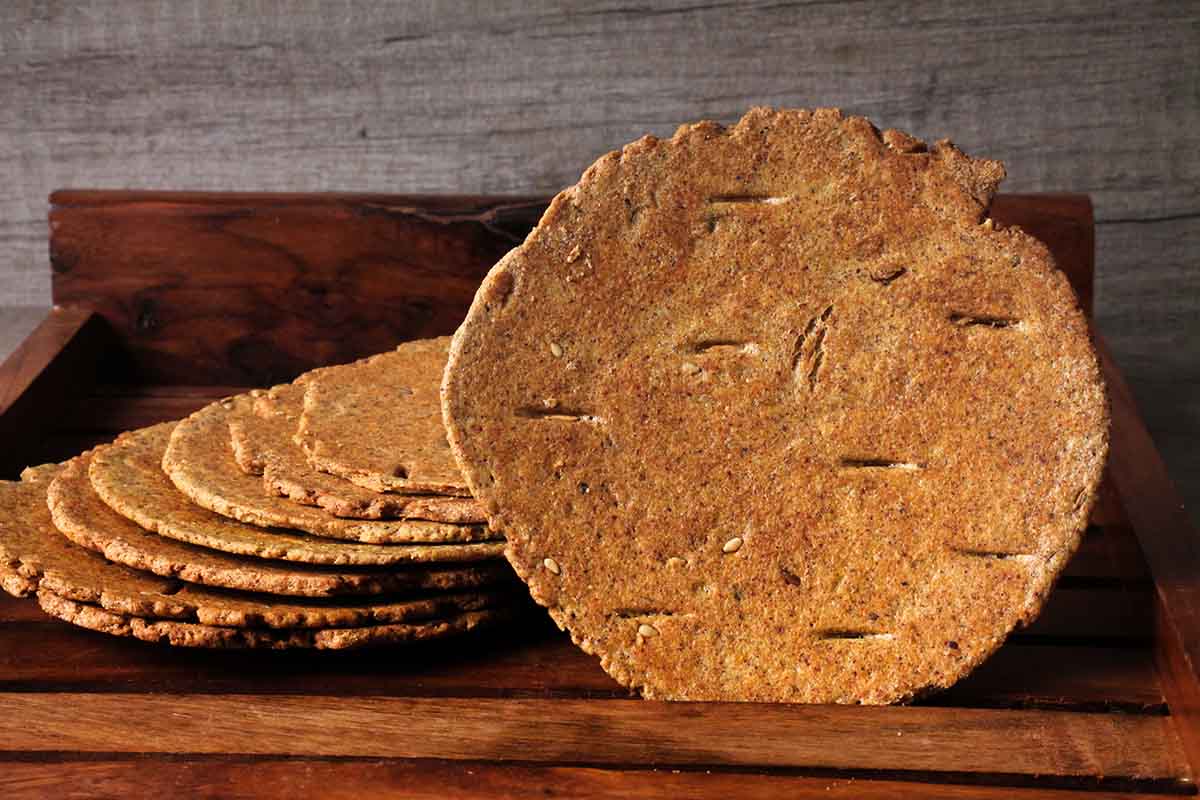 Roasted Nachani Ragi Bhakri 200 Gm