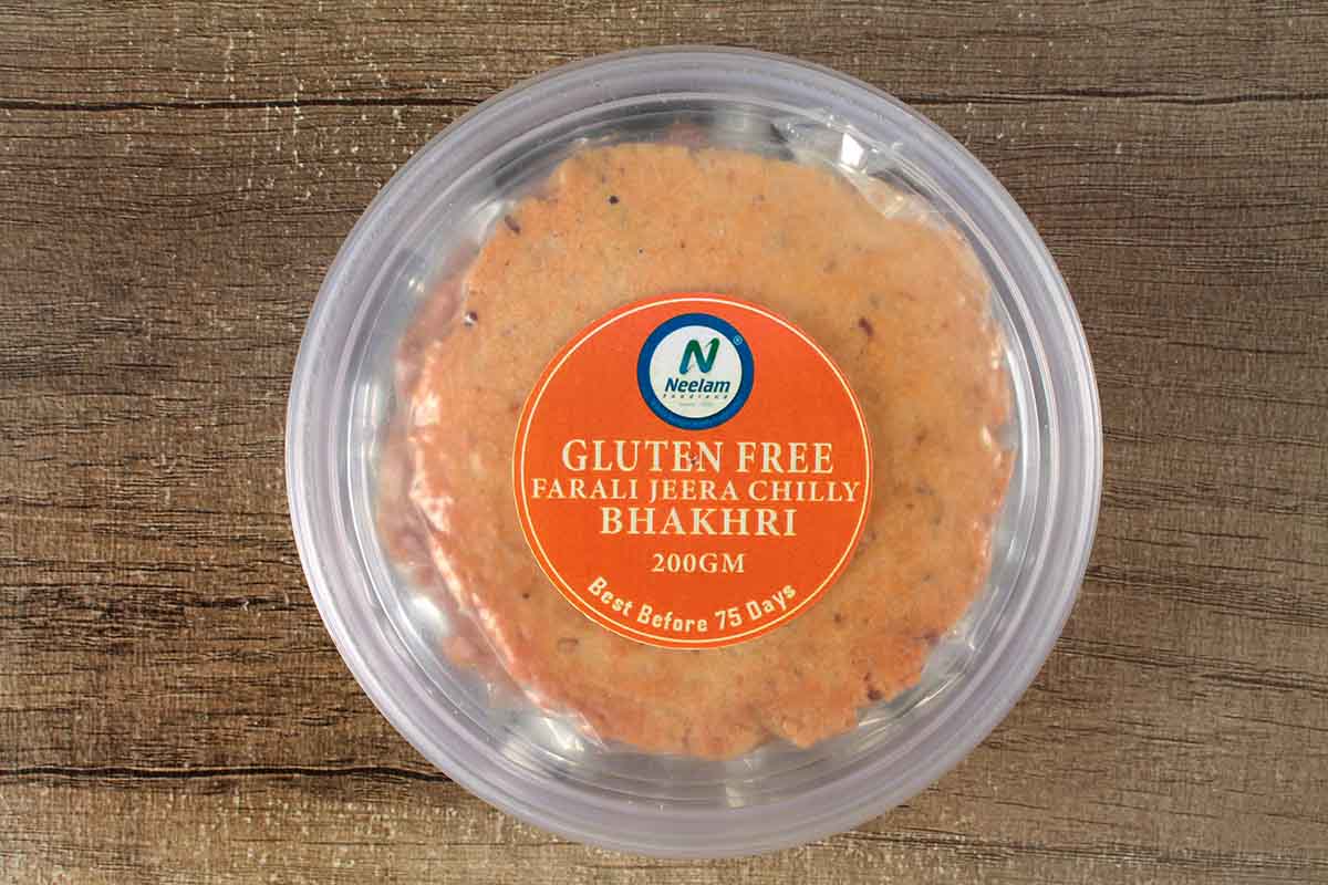 Gluten Free Farali Jeera Chilly Bhakri 200 Gm