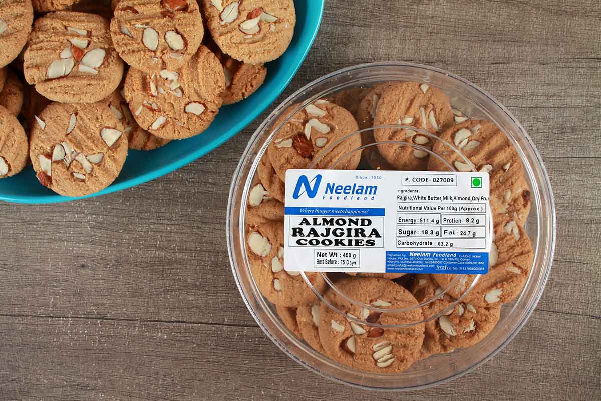 Rajgira Almond Cookies 300 Gm