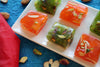 Orange / Green Badami Halwa Sweets 500 Gm