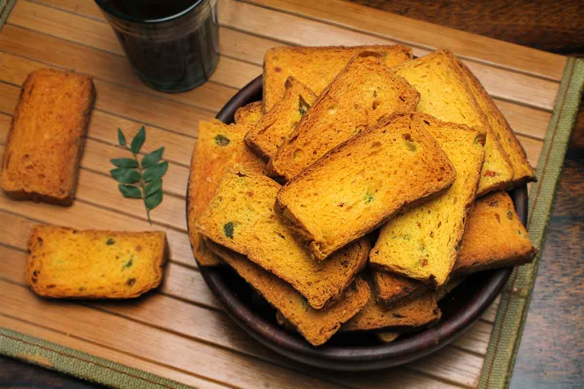 Veg Cake Toast 200 Gm