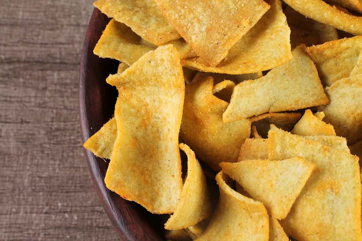 Roasted Spinach Chips 200 Gm