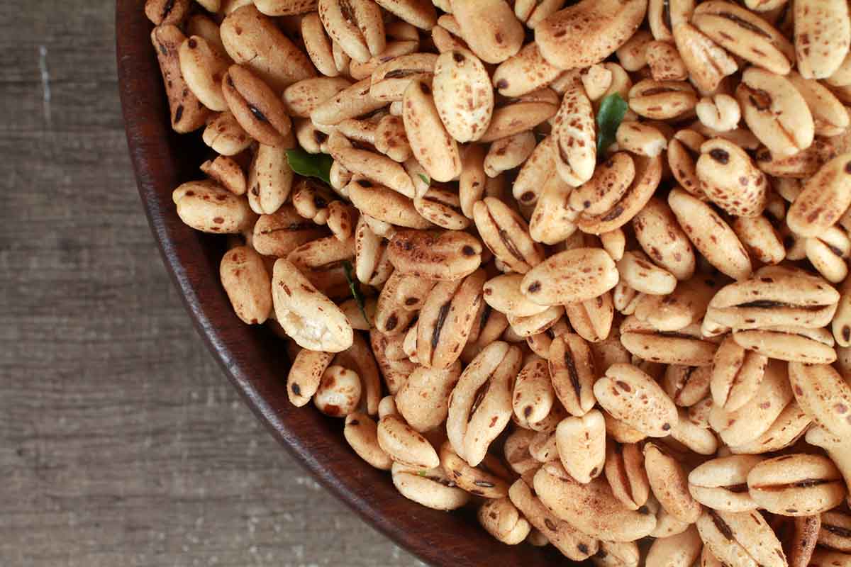 Roasted Salt Free Barley Puffs 200 Gm