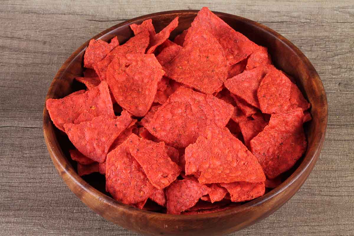 Tortillla Chips Beetroot 120 Gm