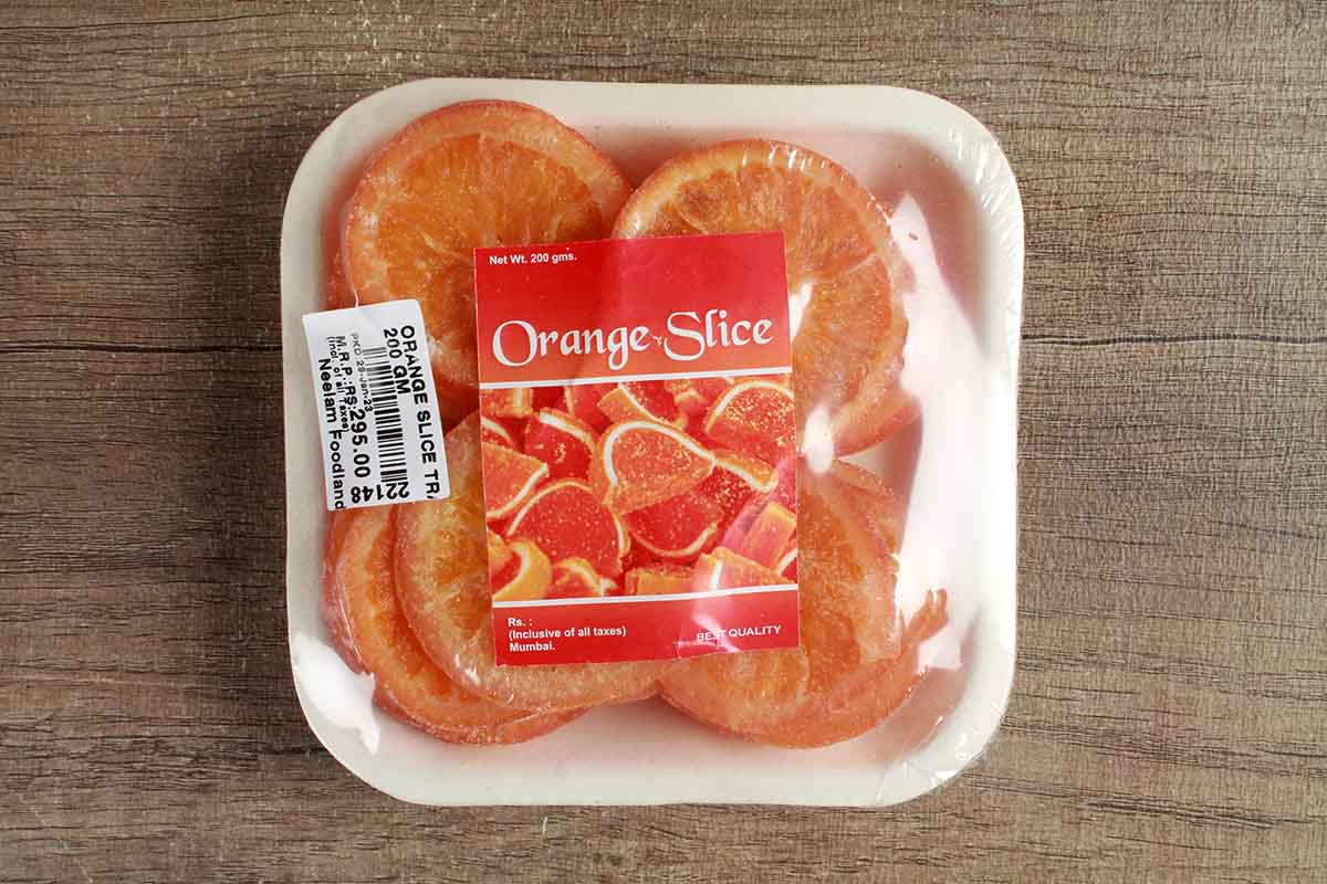 Orange Slice Tray 200 Gm