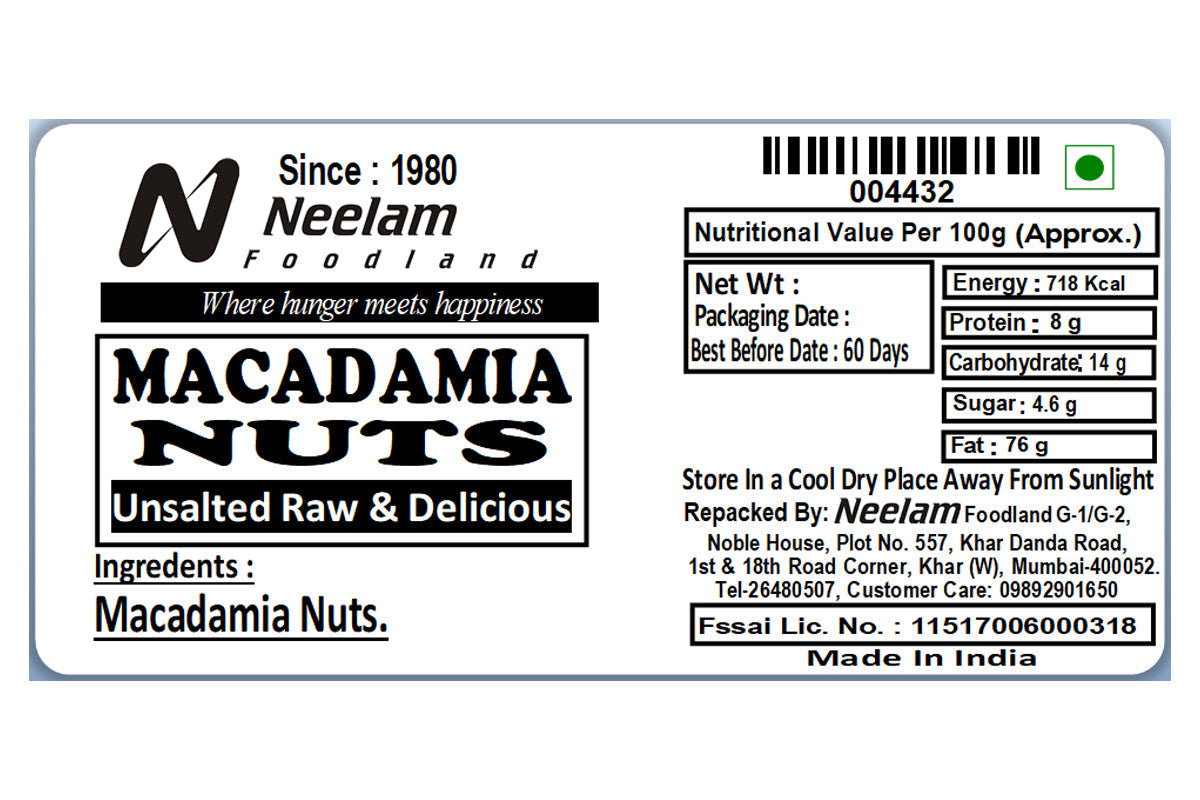 Macadamia Nuts 200 Gm