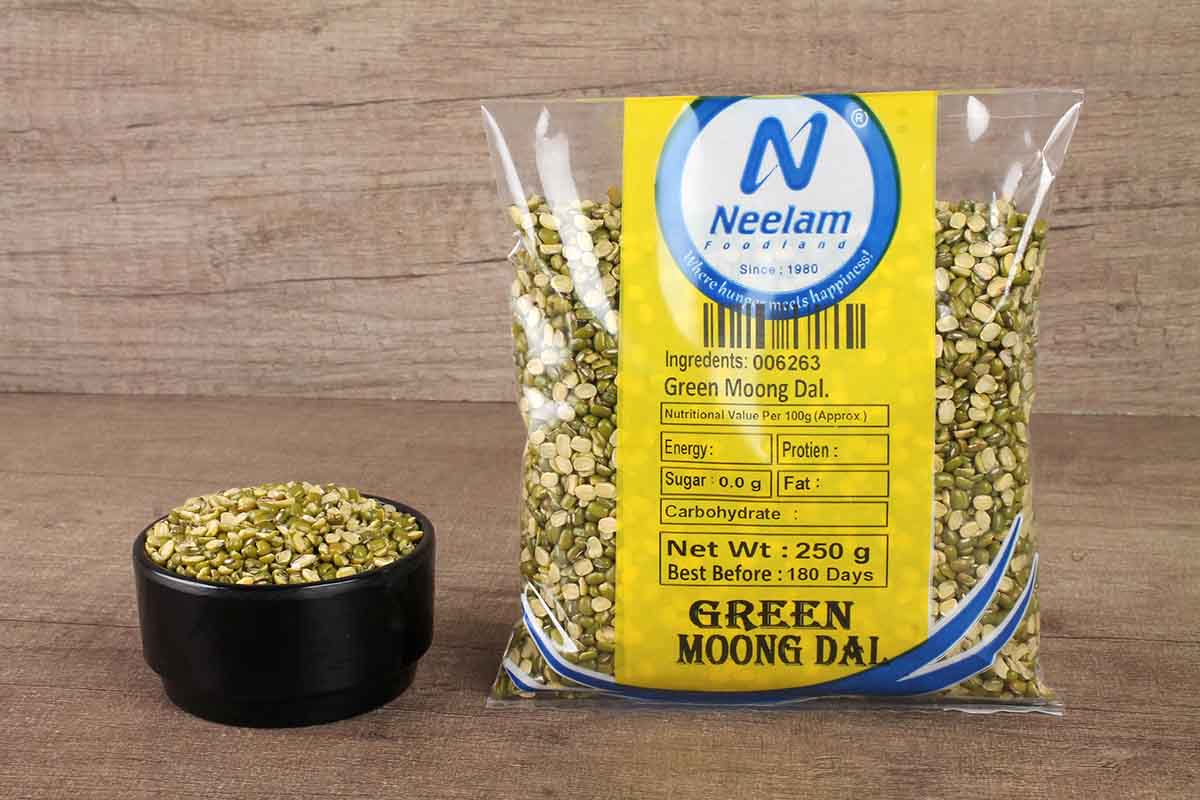 GREEN MOONG DAL SPLIT/CHILKA 250