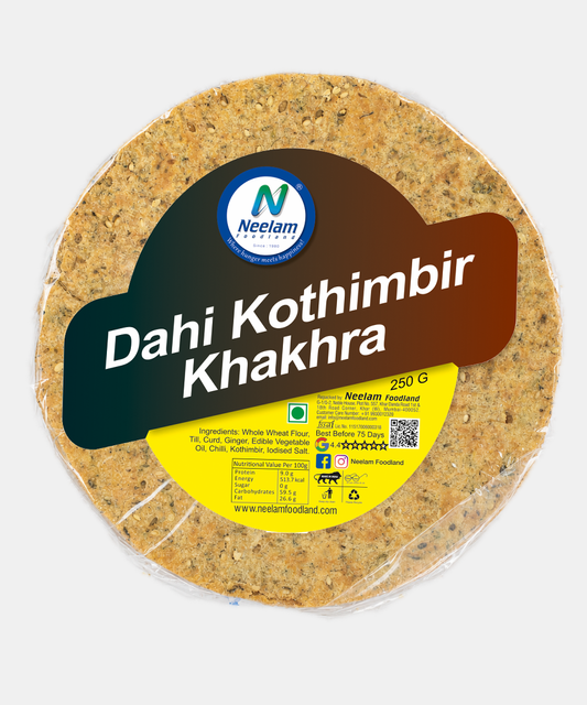 Dahi Kothmir Khakhra 250 Gm