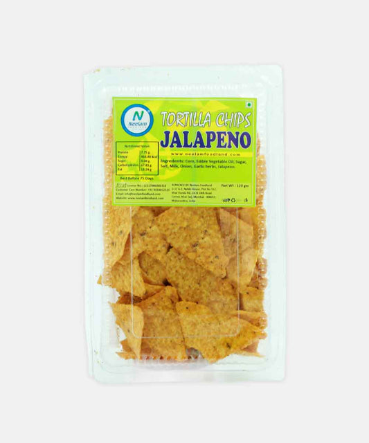 Tortillla Chips Jalapeno 120 Gm