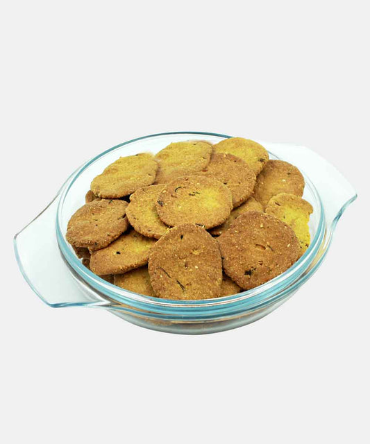 Roasted Wheat Bajra Methi Garlic Puri 200 Gm