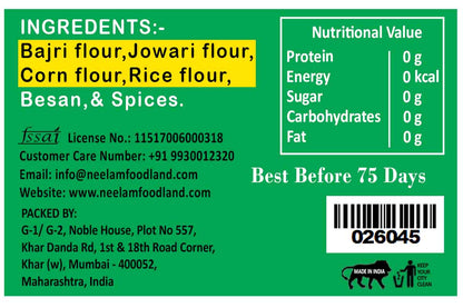 Gluten Free Hariyali Khakhra 200 Gm