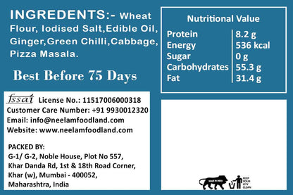 Whole Wheat Pizza Khakhra 250 Gm
