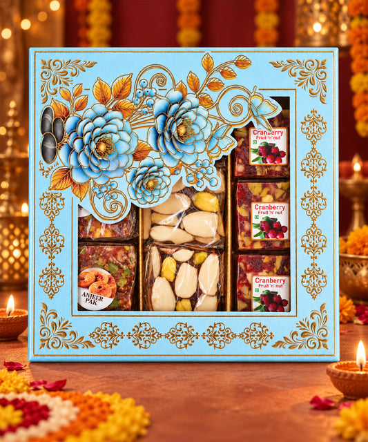Mix Sweet Blue Flower Box 350 Gm