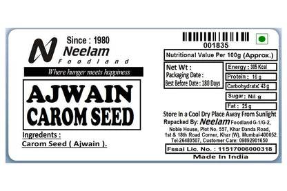 Carom Seeds/Ajwain 100 Gm
