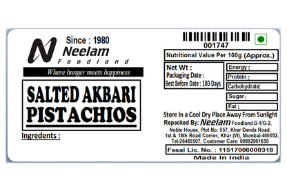 Akbari Pistacho Salted 250 Gm