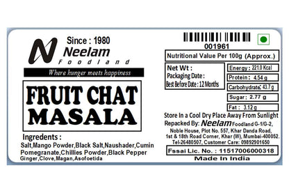 Fruit Chaat Masala 150 Gm