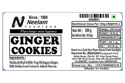 Ginger Cookies 200 Gm