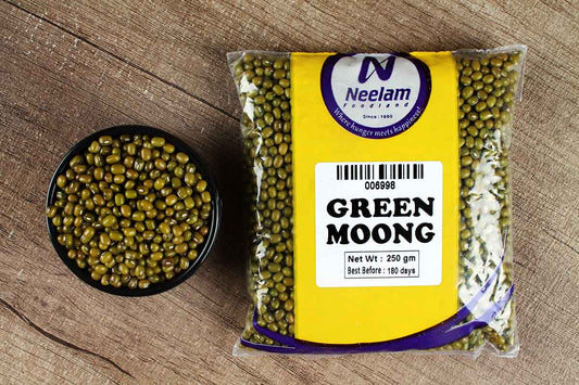 Whole Green Moong/Sabut 250 Gm