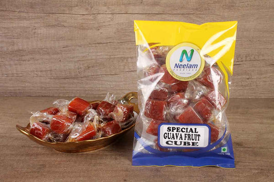 Guava Fruit Papad Cubes 200 Gm