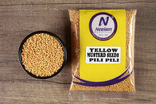 Yellow Mustard Seeds/Rai/Sarson 100 Gm