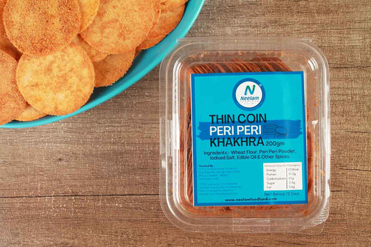 Thin Coin Peri Peri Khakhra 200 Gm