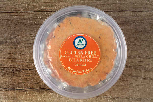 Gluten Free Farali Jeera Chilly Bhakri 200 Gm