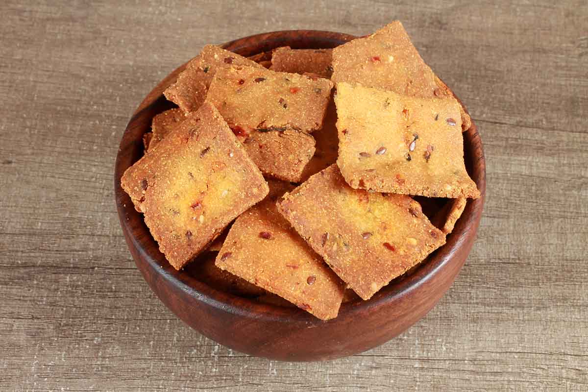 Roasted Methi Cracker Gluten Free 200 Gm