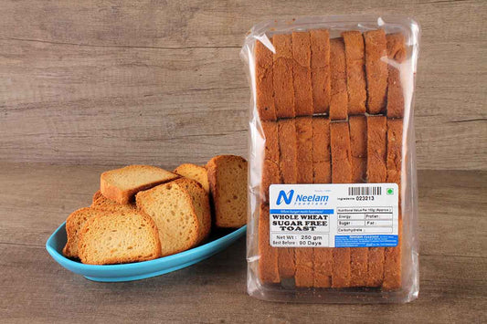 Whole Wheat Sugar Free Toast 250 Gm