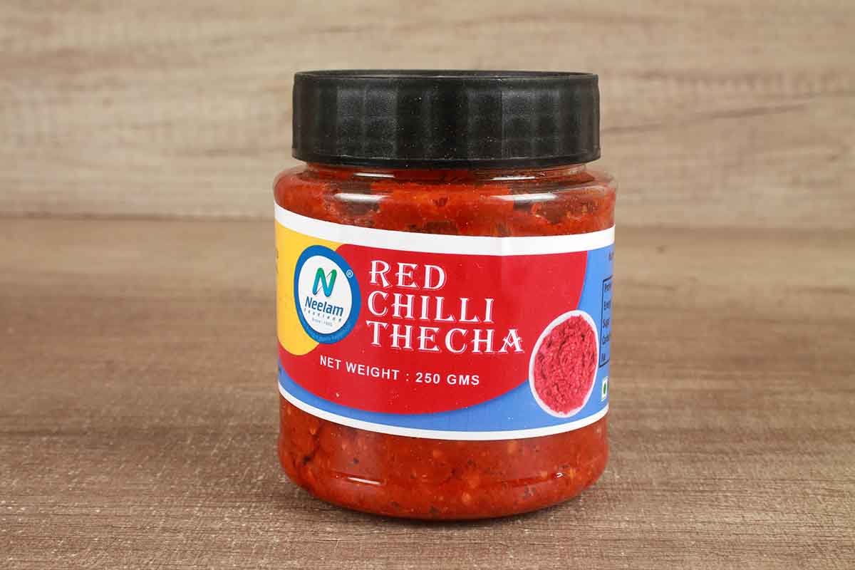 Red Chilli Thecha 250 Gm