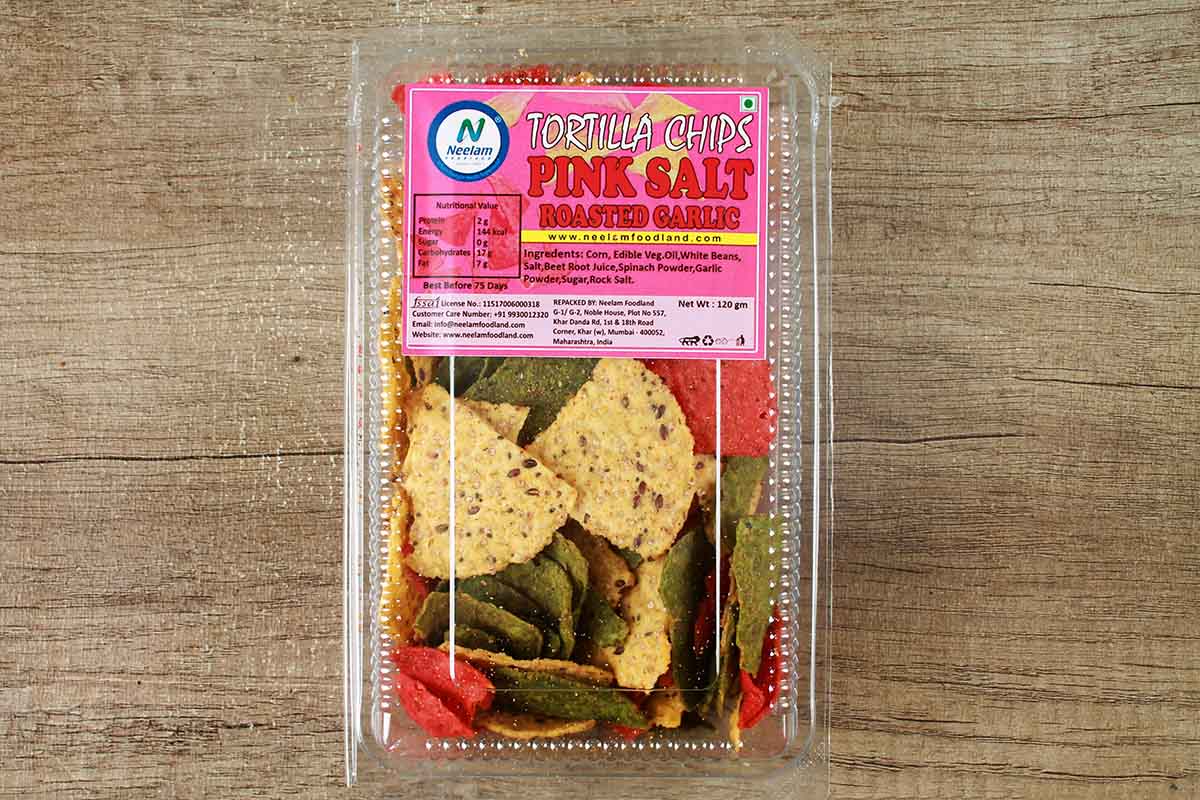 Tortillla Pink Salt Roasted Garlic 120 Gm