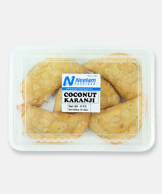Coconut Karanji 5 Pc