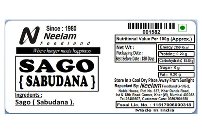 Sago/Sabudana 500 Gm
