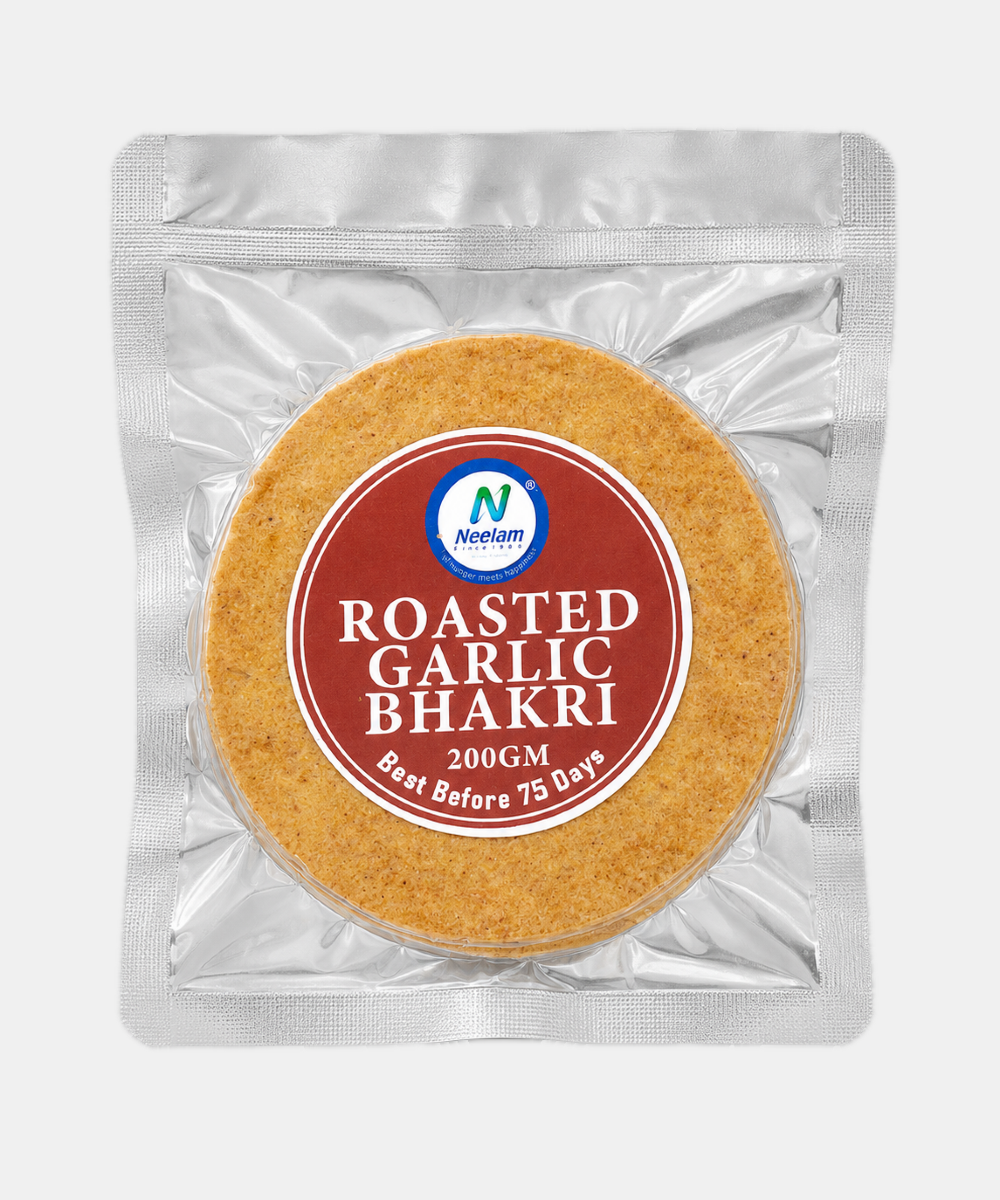 Roasted Garlic Bhakri 200 Gm