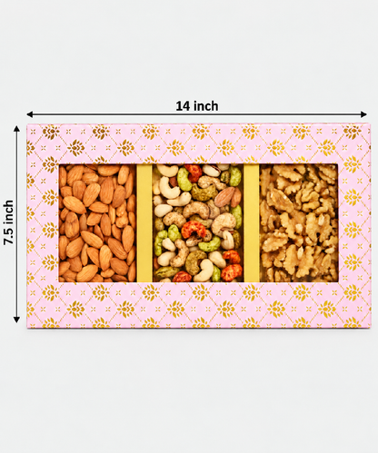 3 P Khokha Dry Fruit Box 400 Gm