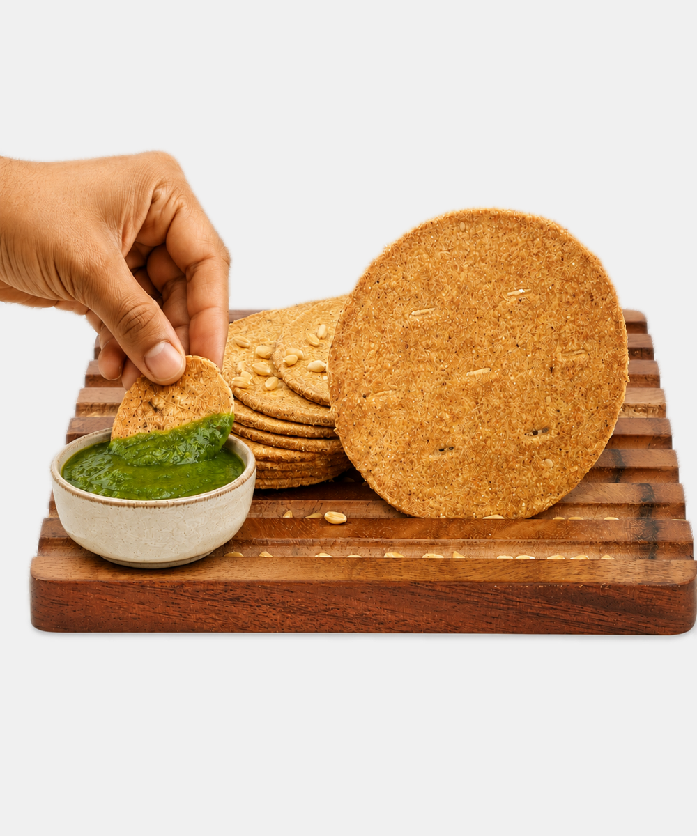 Roasted Pav Bhaji Bhakri 200 Gm