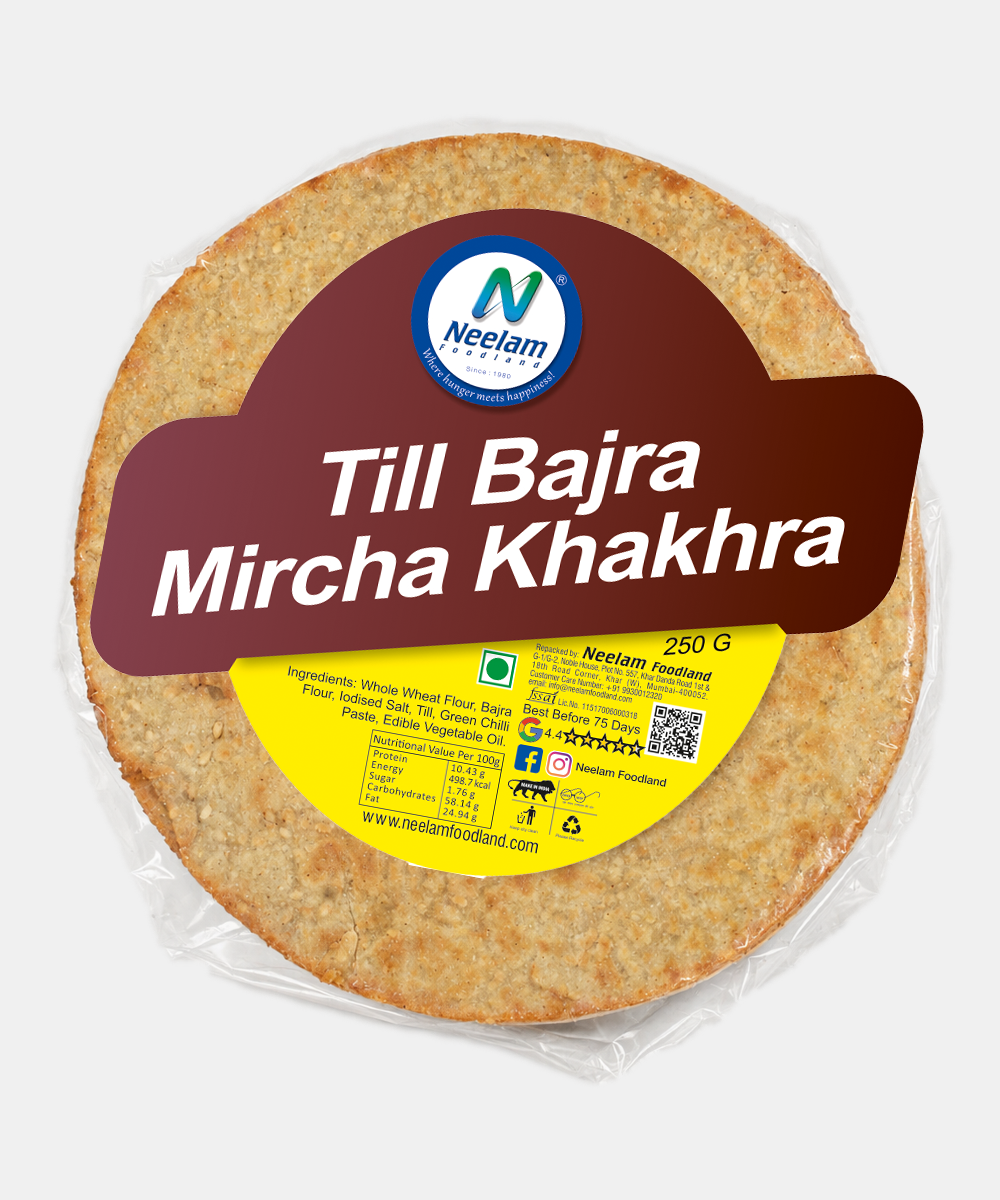Till Bajra Mircha Khakhra 250 Gm