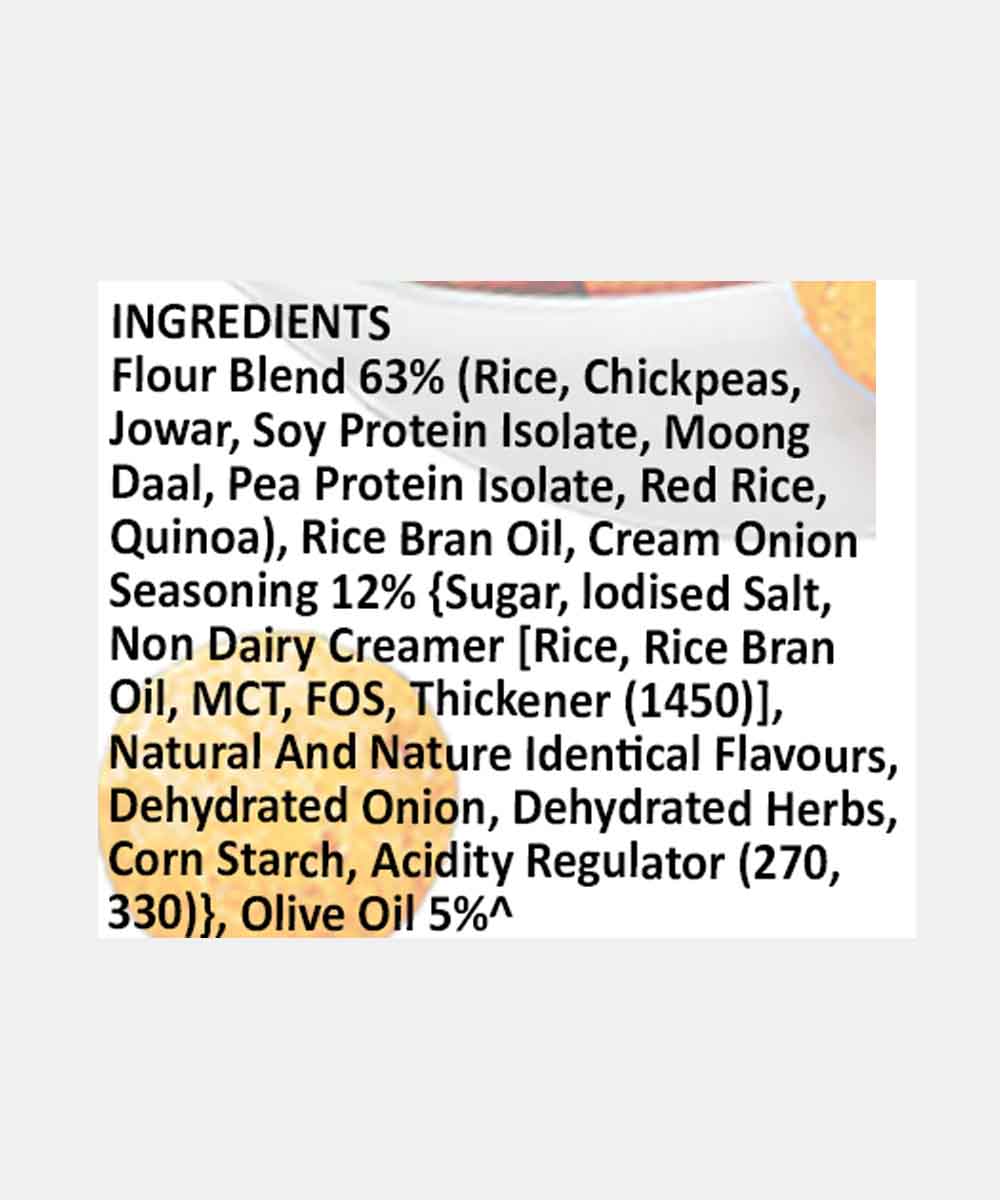 Chatpata Break Scream And Onion Supergrain Puffs 125 Gm