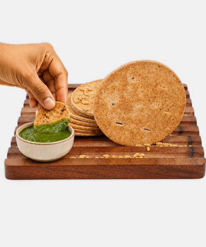 Roasted Black Pepper Bhakri 200 Gm
