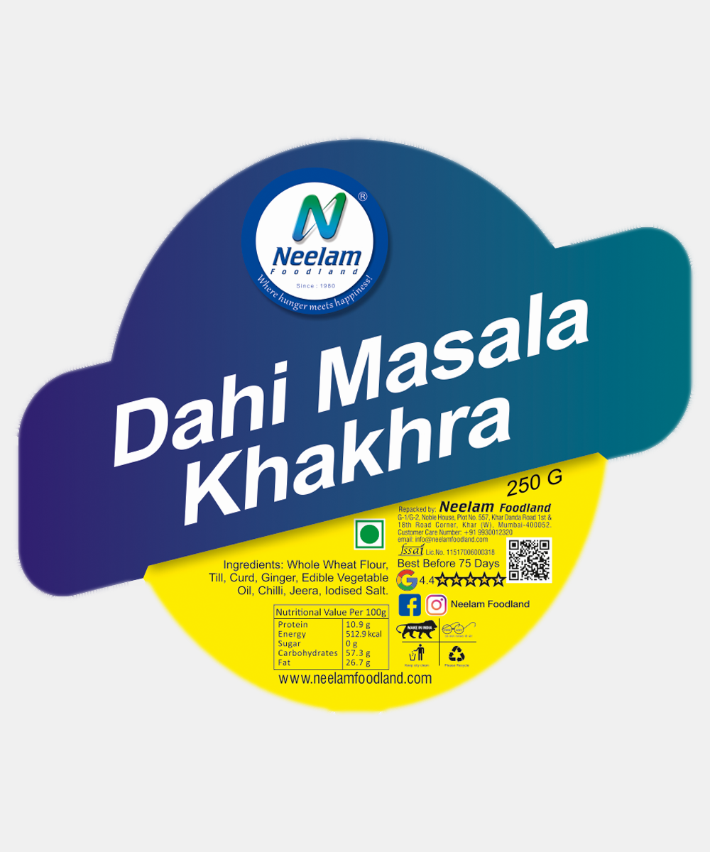Dahi Masala Khakhra 250 Gm