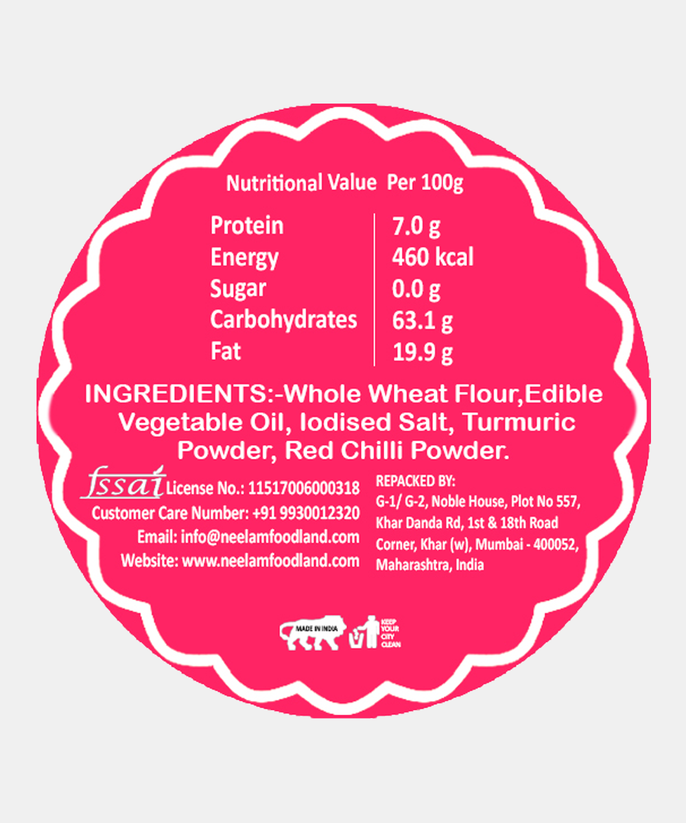 Masala Biscuit Bhakri 200 Gm