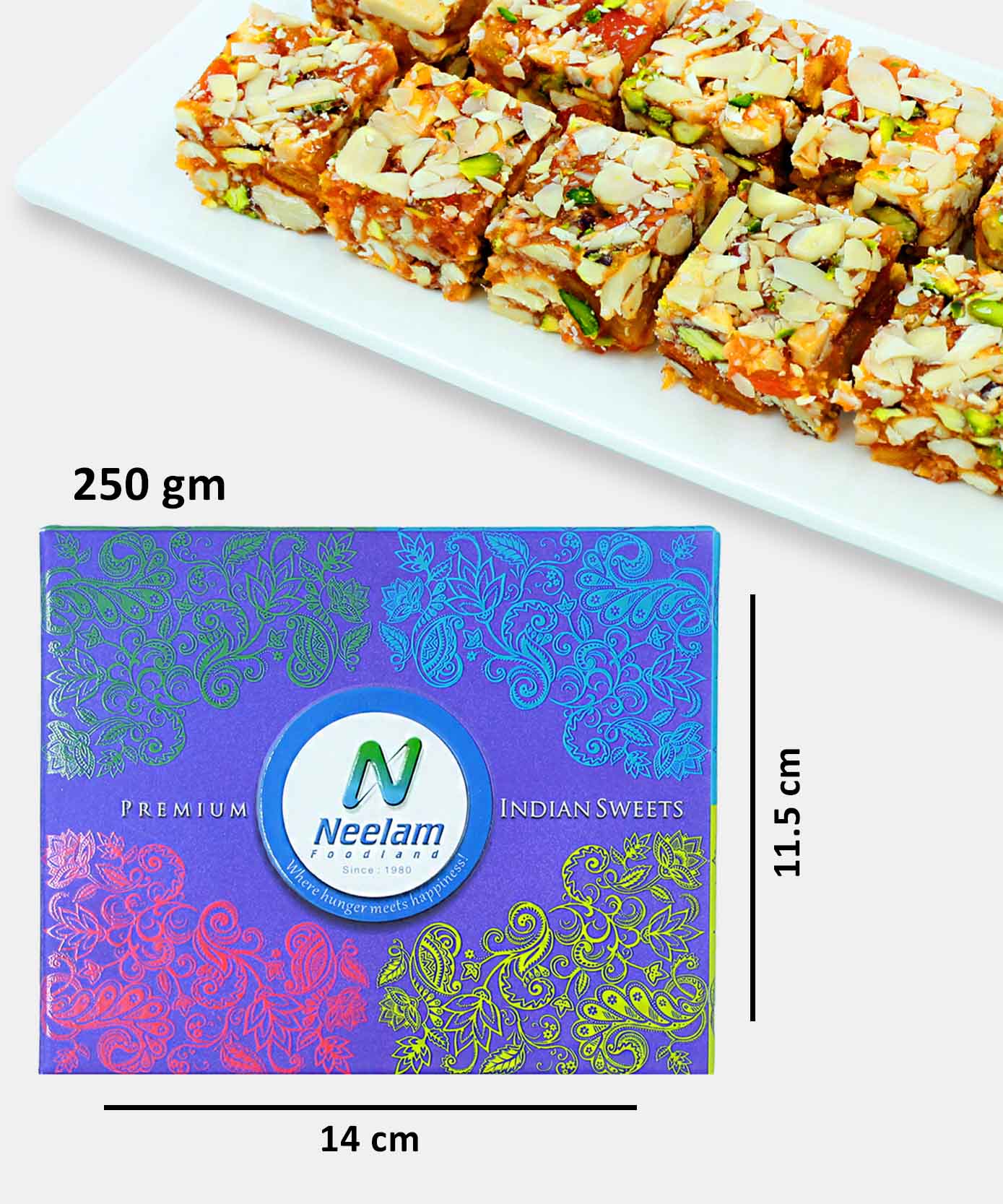 Orange Dry Fruit Sweet No Sugar 250 Gm