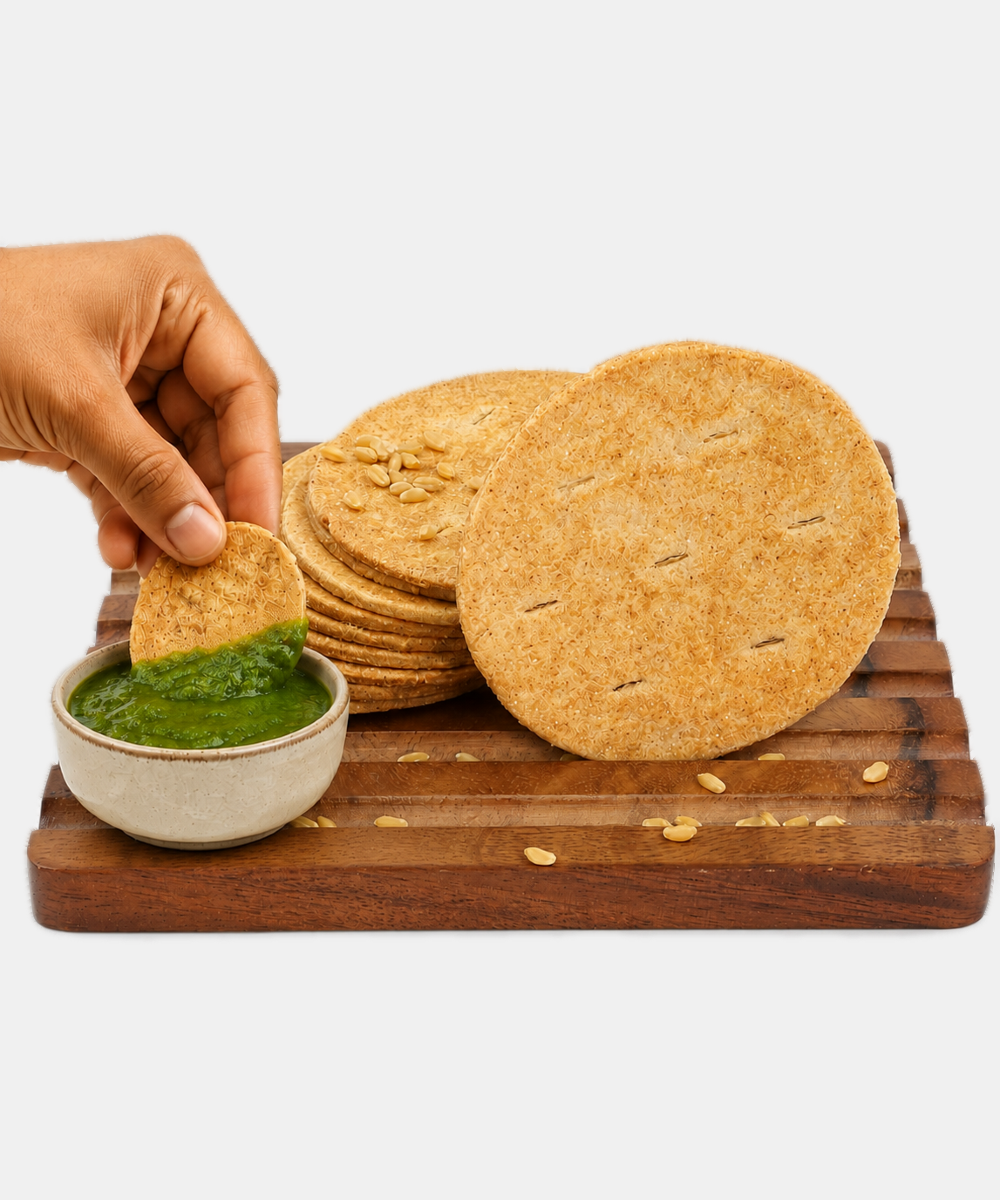 Roasted Plain Bhakri 200 Gm