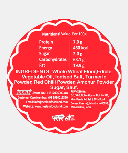 Khatta Meetha Biscuit Bhakri 200 Gm