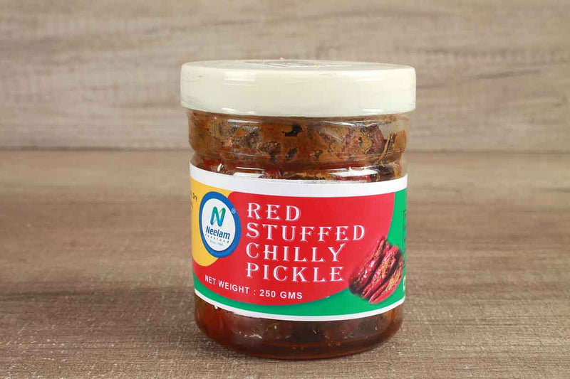 RED STUFF CHILLY PICKLE 250 GM